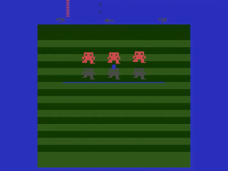 Football title screen for Atari 2600